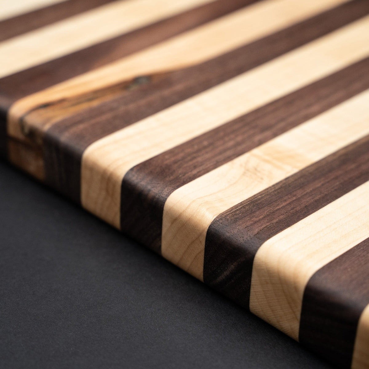 American Walnut & Maple Wood Cutting Board - Holtz Leather