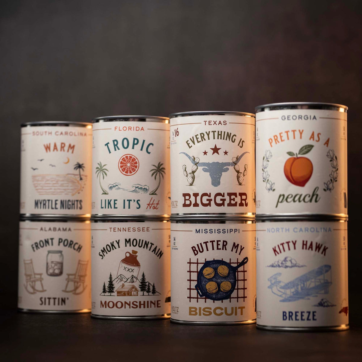 Kentucky - Bourbon and Bad Bets State Candle - Holtz Leather