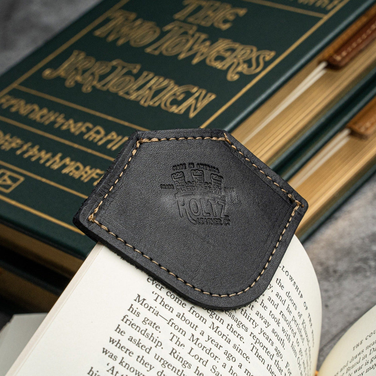 The Inkling Fine Leather Corner Bookmark - Holtz Leather