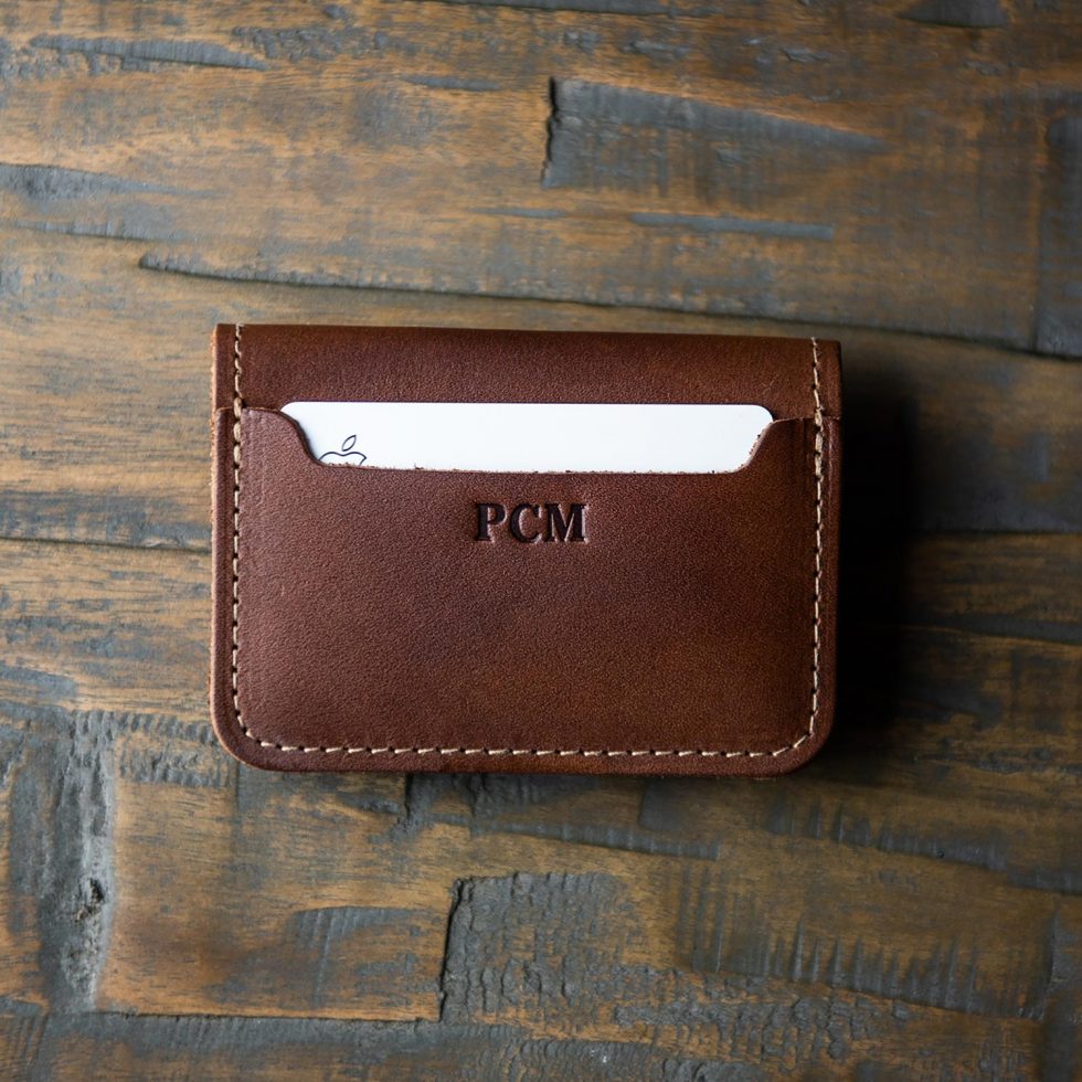 The Nasa Gates Full Grain Leather Wallet - Holtz Leather