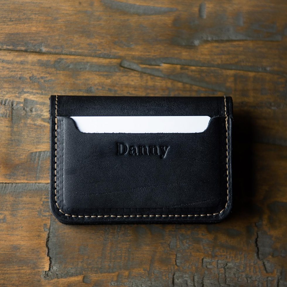The Nasa Gates Full Grain Leather Wallet - Holtz Leather