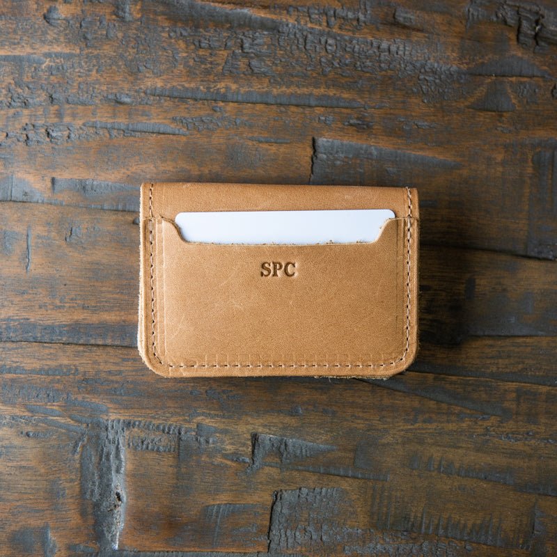 The Nasa Gates Full Grain Leather Wallet - Holtz Leather