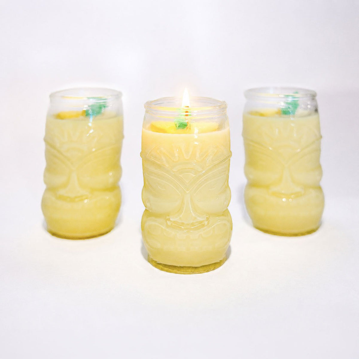 The Tiki Torch Candle with Citronella - Holtz Leather