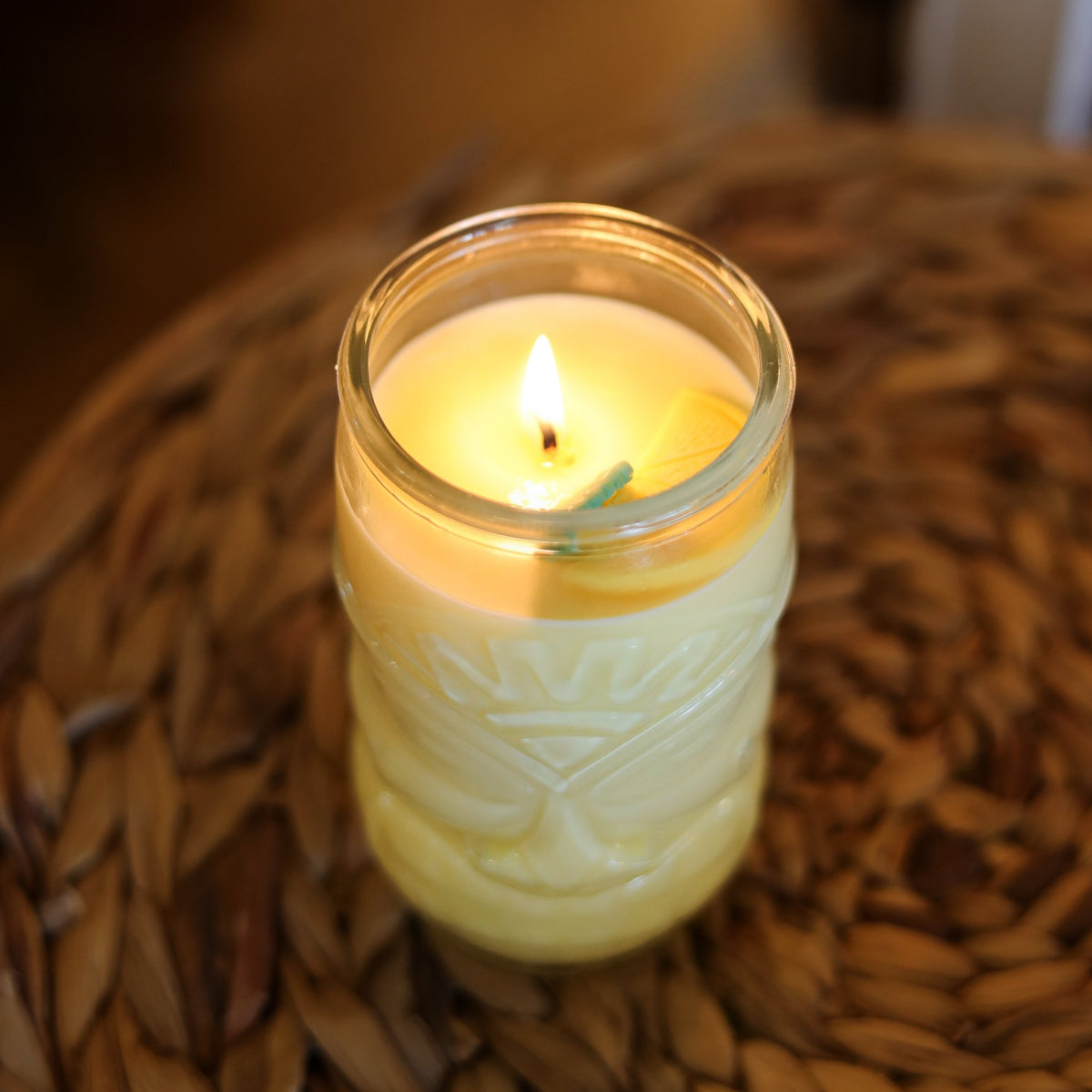 The Tiki Torch Candle with Citronella - Holtz Leather