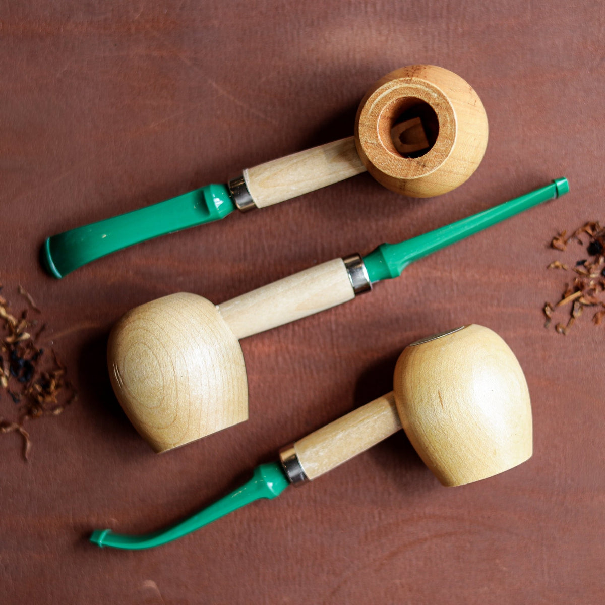 Zenon Hardwood Pipe - Missouri Meerschaum - Holtz Leather