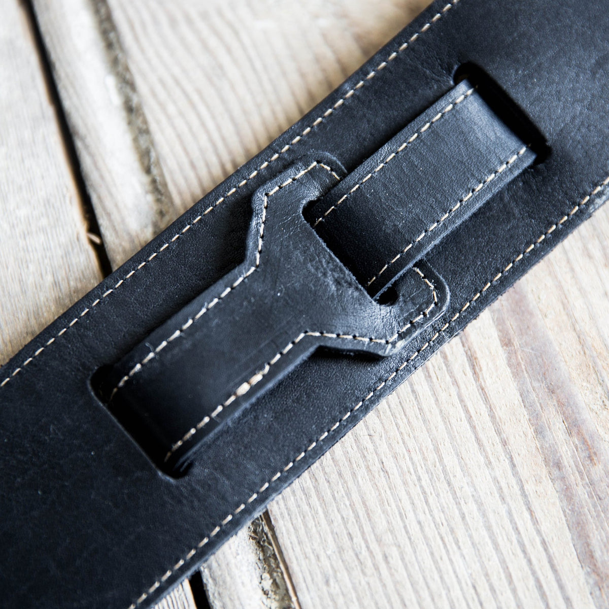 The Legend ~ Personalized Fine Leather Guitar Strap - Holtz Leather