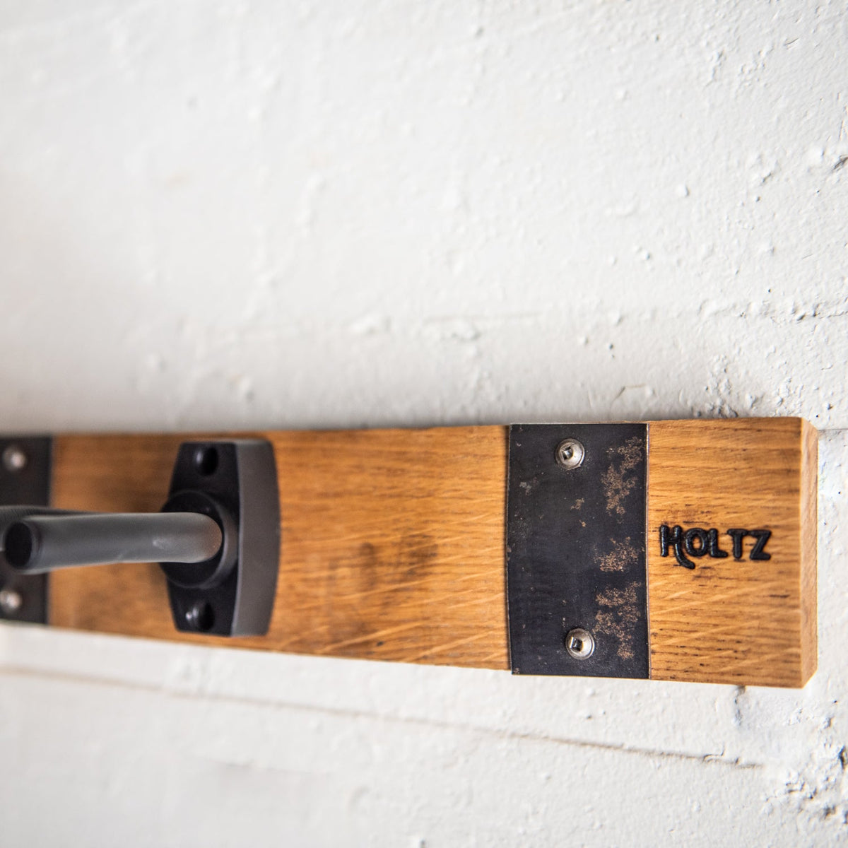 The Nashville Tennessee Whiskey Barrel Guitar Holder Hanger - Holtz Leather