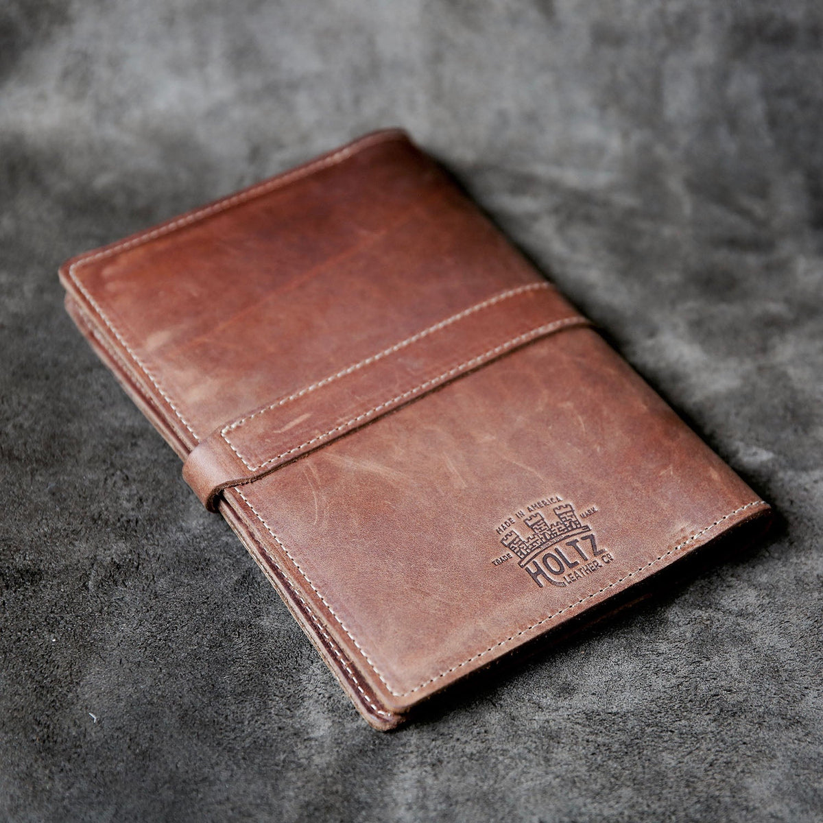 The Officially Licensed Marine Corps Inventor Fine Leather A5 Moleskine Journal Diary - Holtz Leather