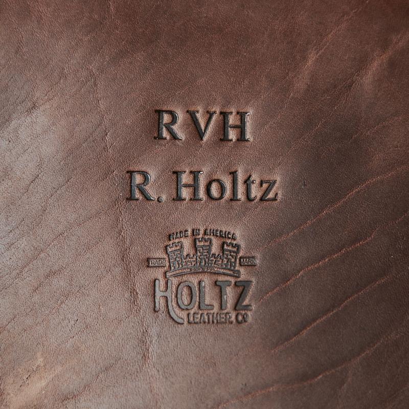 Your Logo + Our Leather - The Market Tote - Fine Leather & Waxed Canvas Bag Purse - Holtz Leather