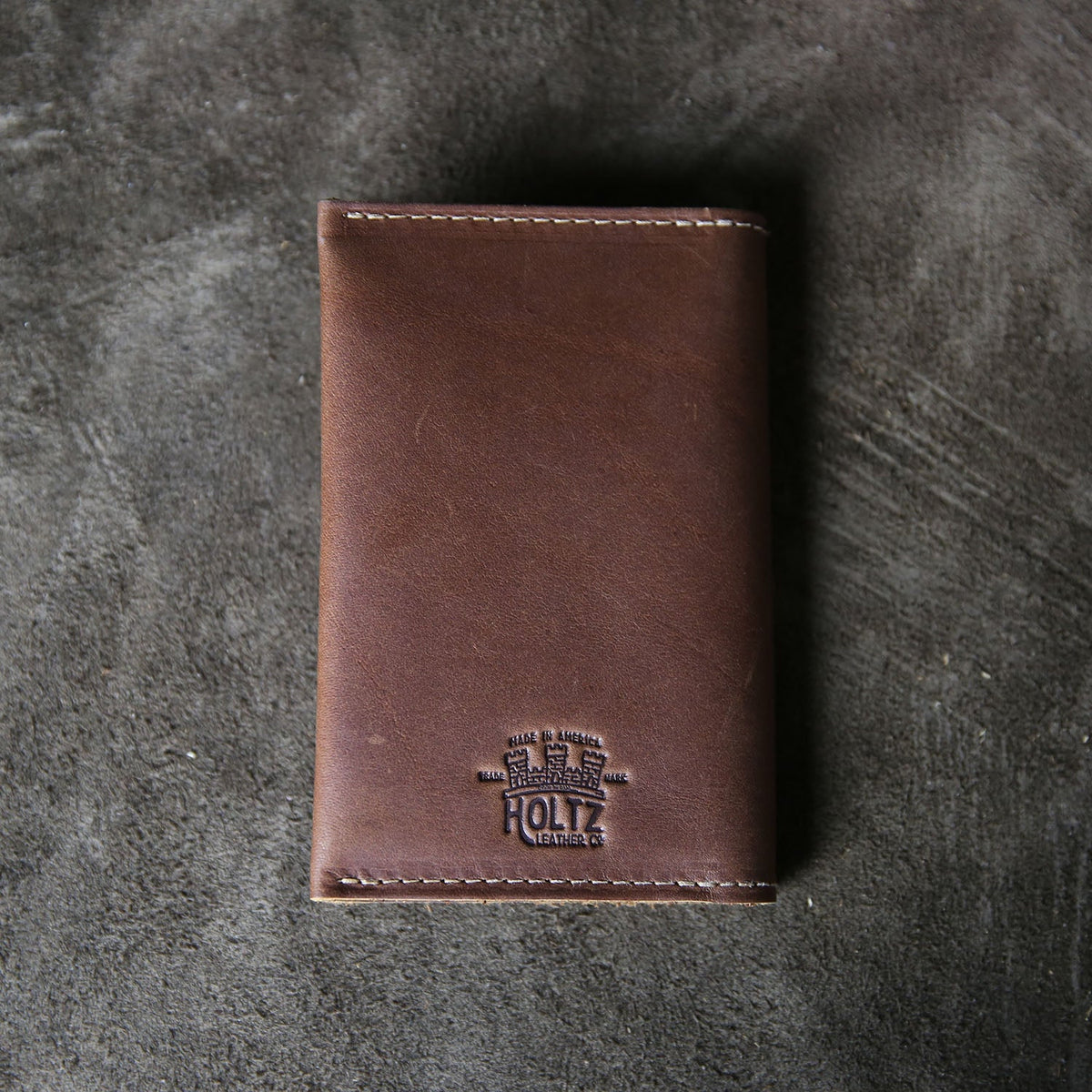 Your Logo + Our Leather - The Pioneer Fine Leather Passport Wallet Passport Cover - Custom Logo and Corporate Gifting - Holtz Leather