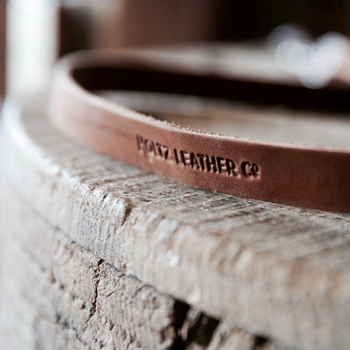 Your Logo + Our Leather - The Producer – Personalized Fine Leather Lanyard with Swivel Clip - Custom Logo and Corporate Gifting - Holtz Leather