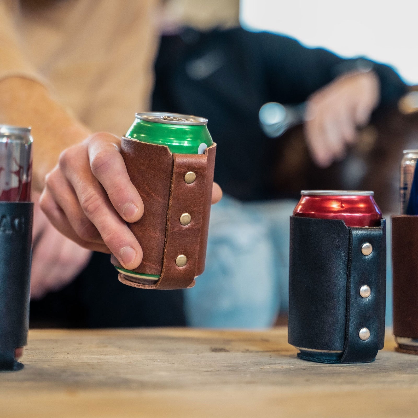Coasters & Koozies - Holtz Leather