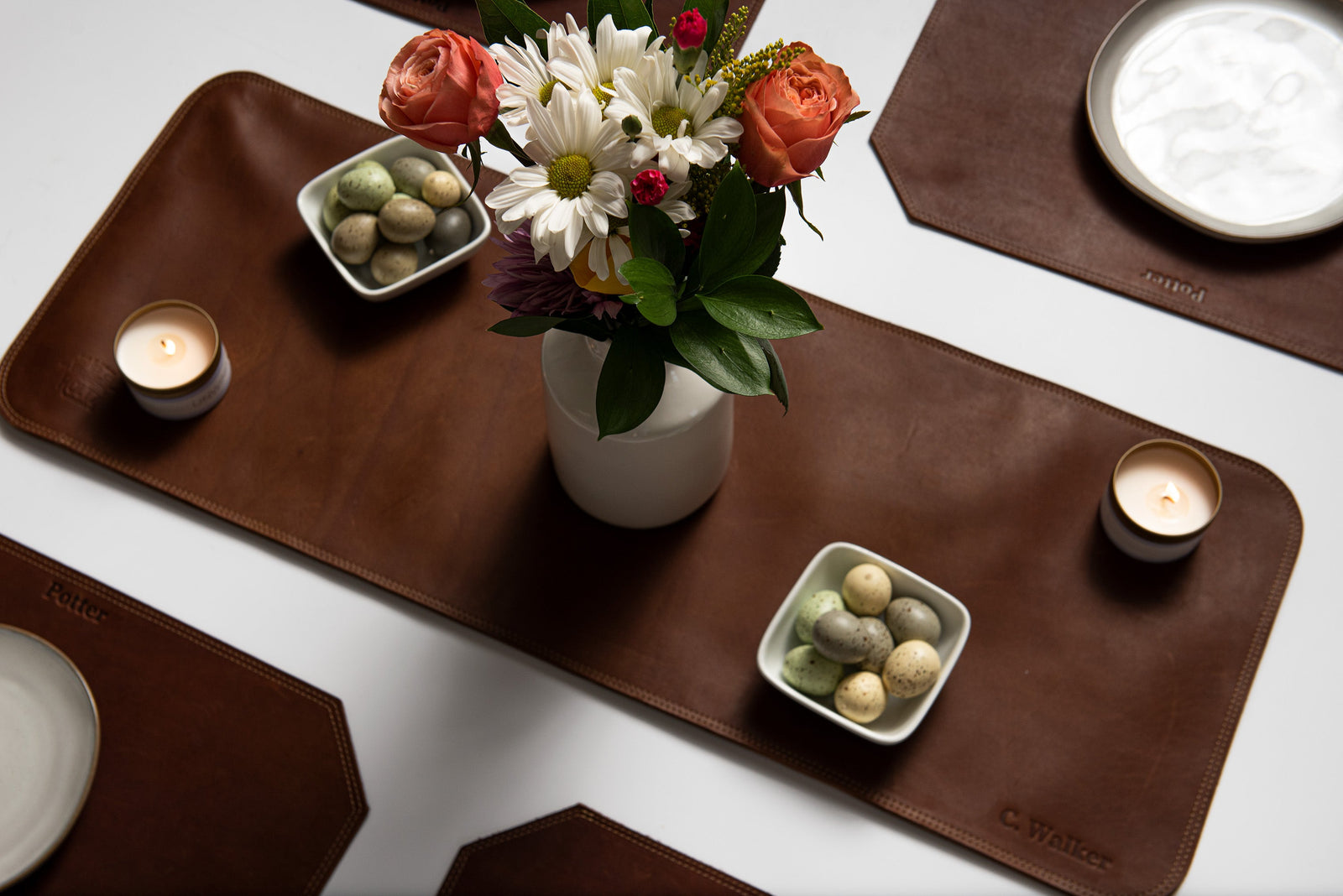 Table Settings - Holtz Leather