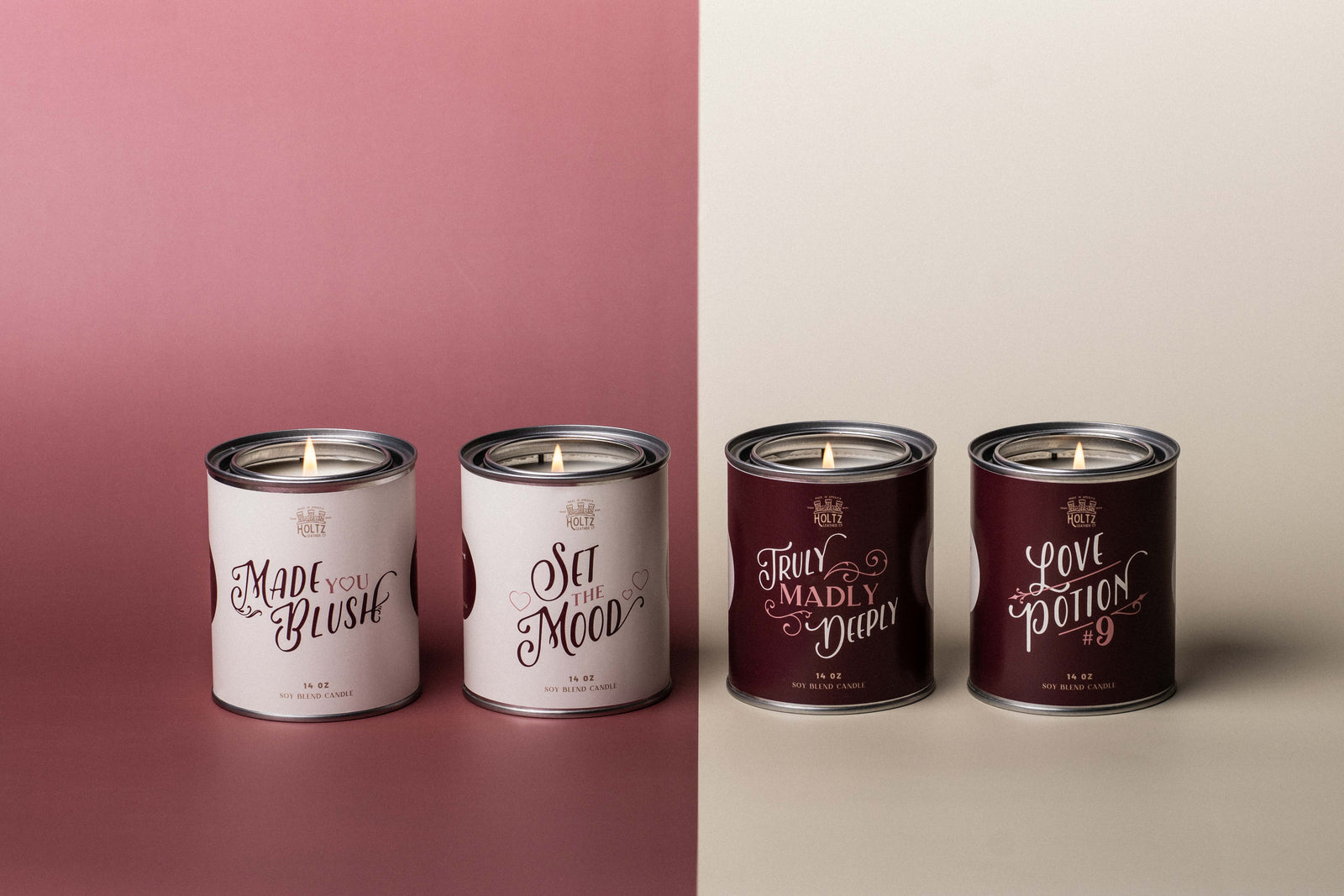 Valentine's Day Candles - Holtz Leather