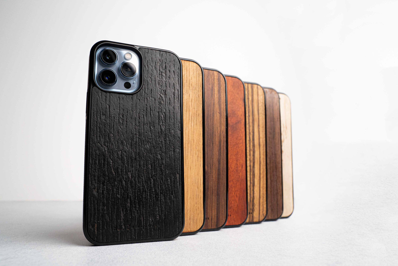 Wooden Phone Cases - Holtz Leather