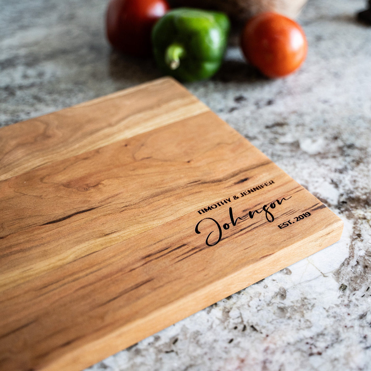 American Cherry Wood Cutting Board - Holtz Leather
