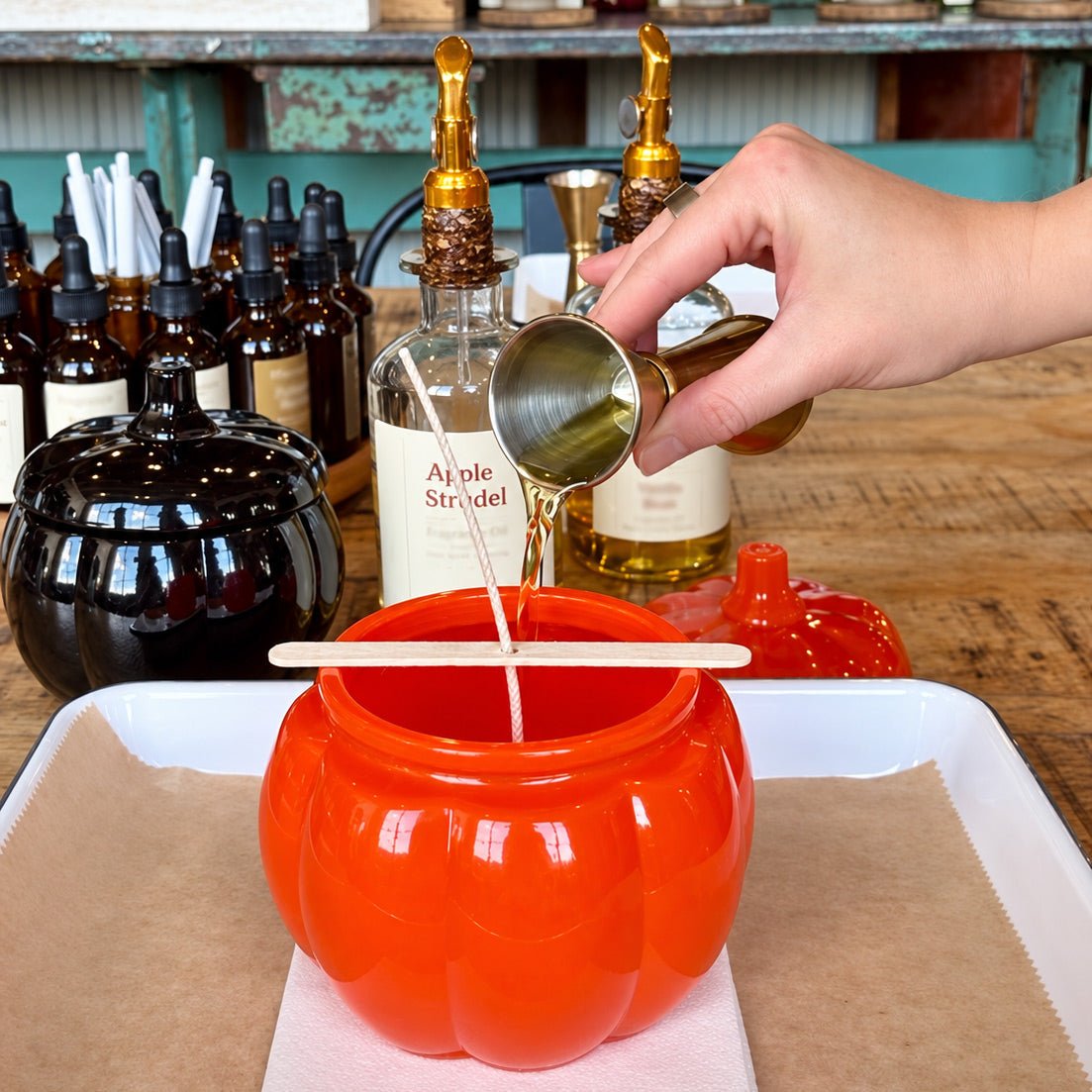 Fall Break Candle Bar & Dirty Soda Pop-Up - Holtz Retail Event - October 6, 2026 - Holtz Leather
