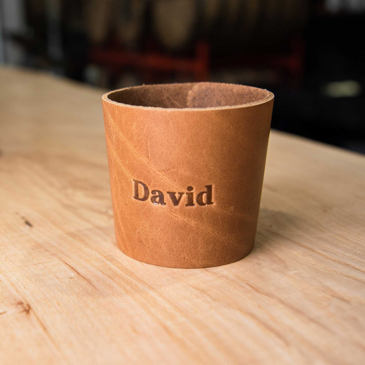 Lumberjack Coffee Cup Sleeve - Holtz Leather