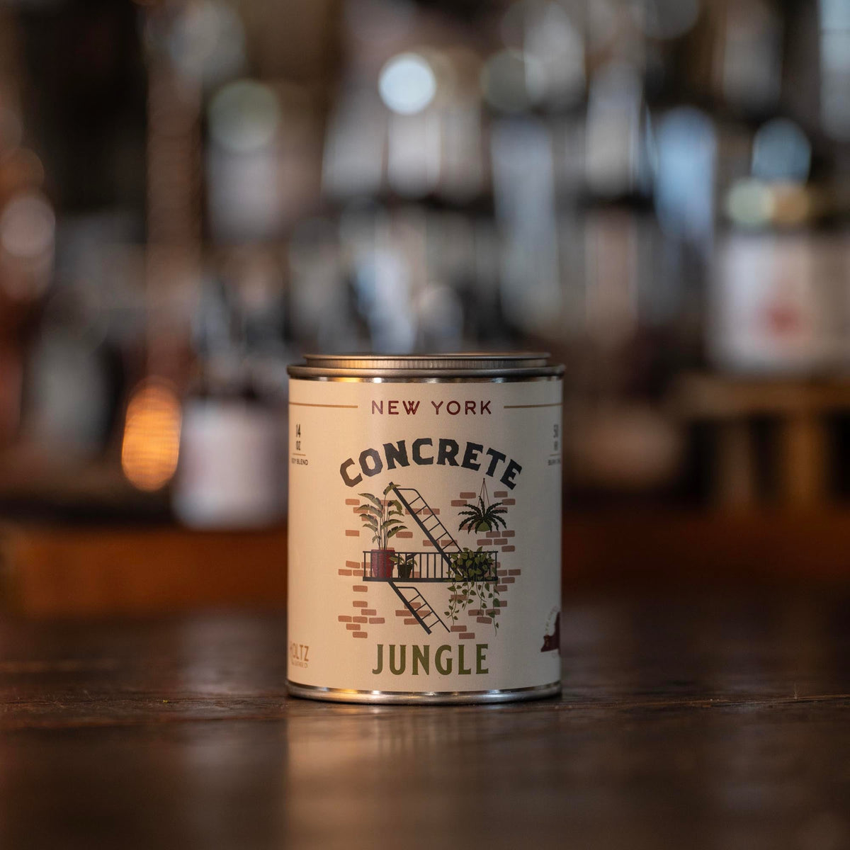 New York – Concrete Jungle State Candle - Holtz Leather