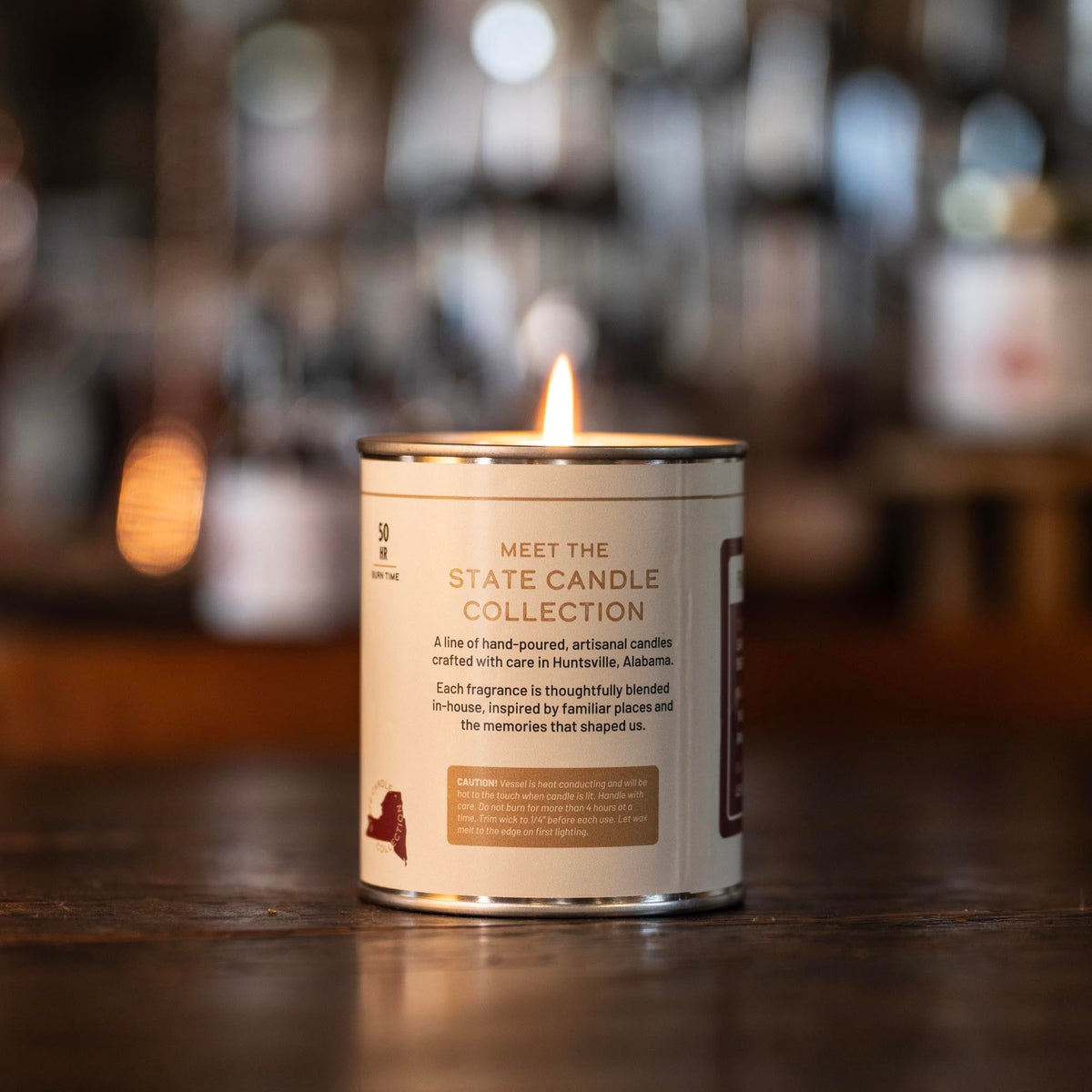 New York – Concrete Jungle State Candle - Holtz Leather