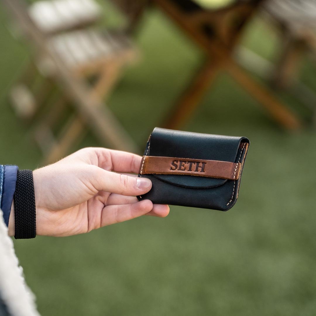 No. 3 Babe Ruth – Personalized Leather Front Pocket Wallet - Holtz Leather