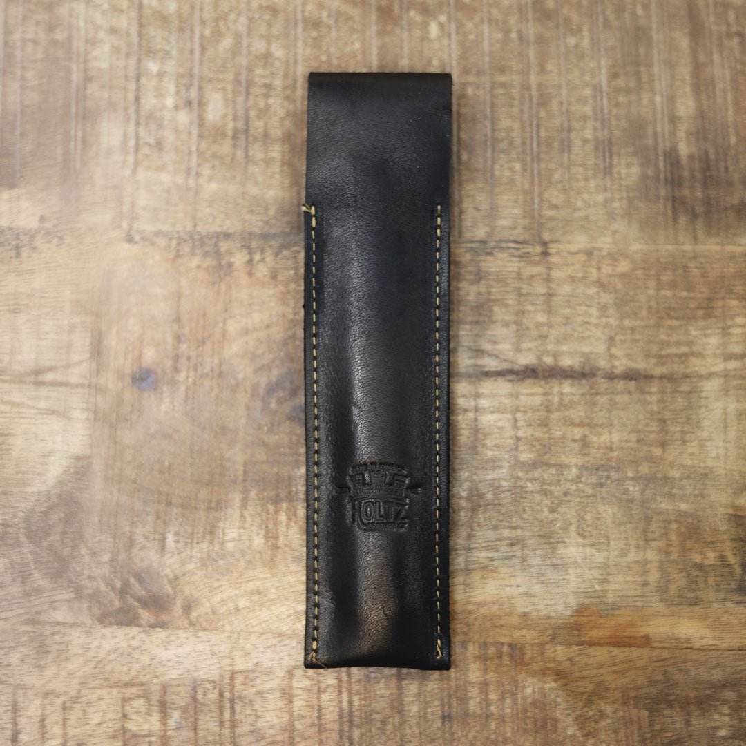 Personalized Fine Leather Pencil Sleeve - Holtz Leather