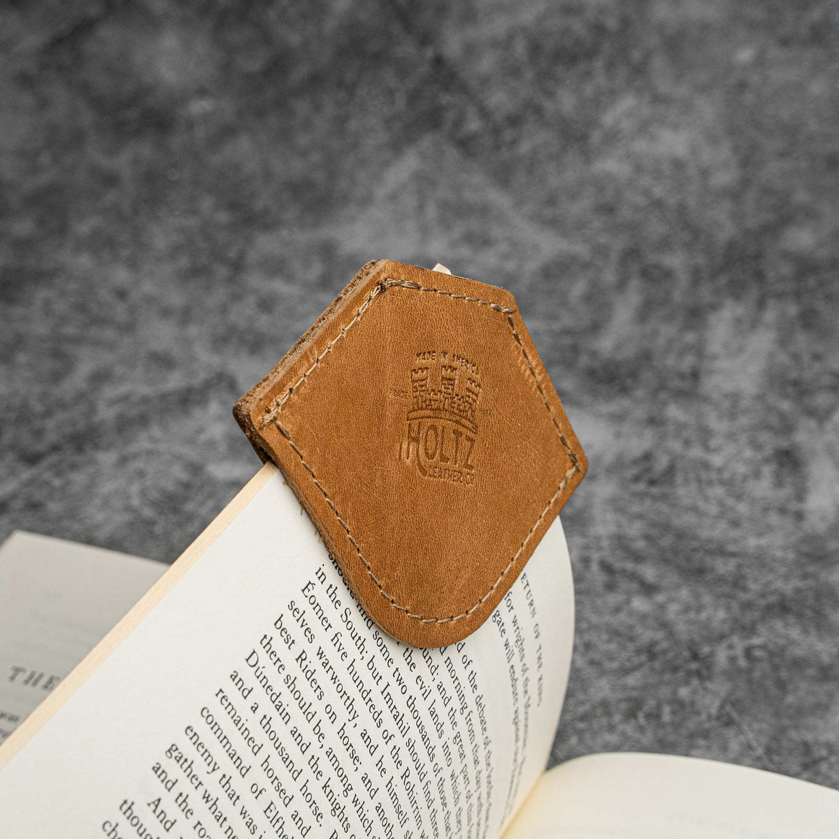 The Inkling Fine Leather Corner Bookmark - Holtz Leather