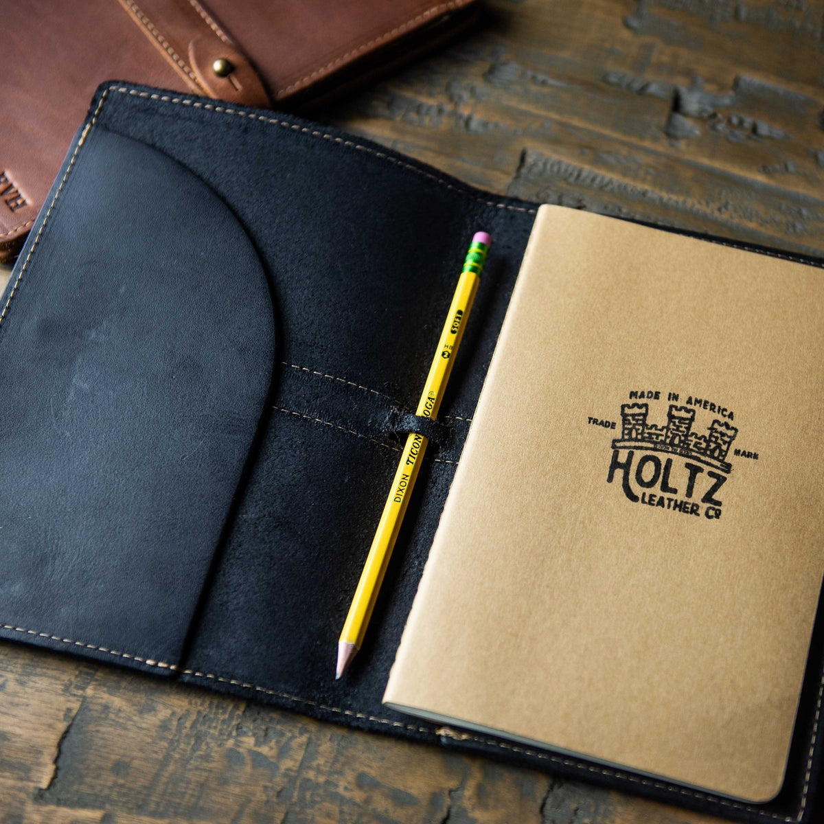 The Inventor Personalized Fine Leather A5 Journal Diary - Holtz Leather