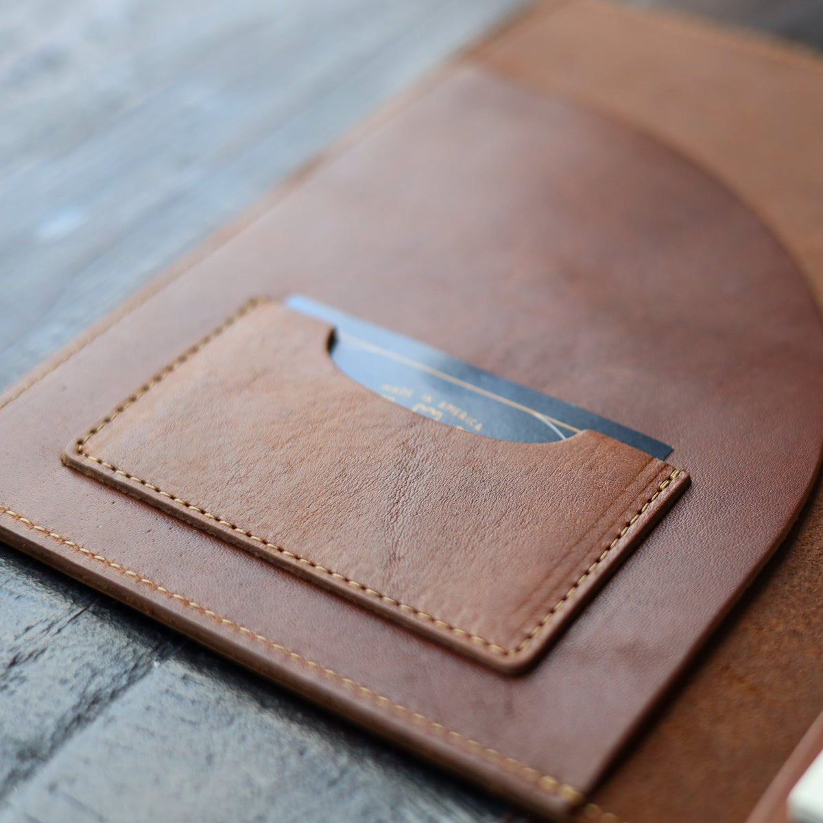 The Ledger Personalized Fine Leather A5 Legal Pad Notebook - Holtz Leather