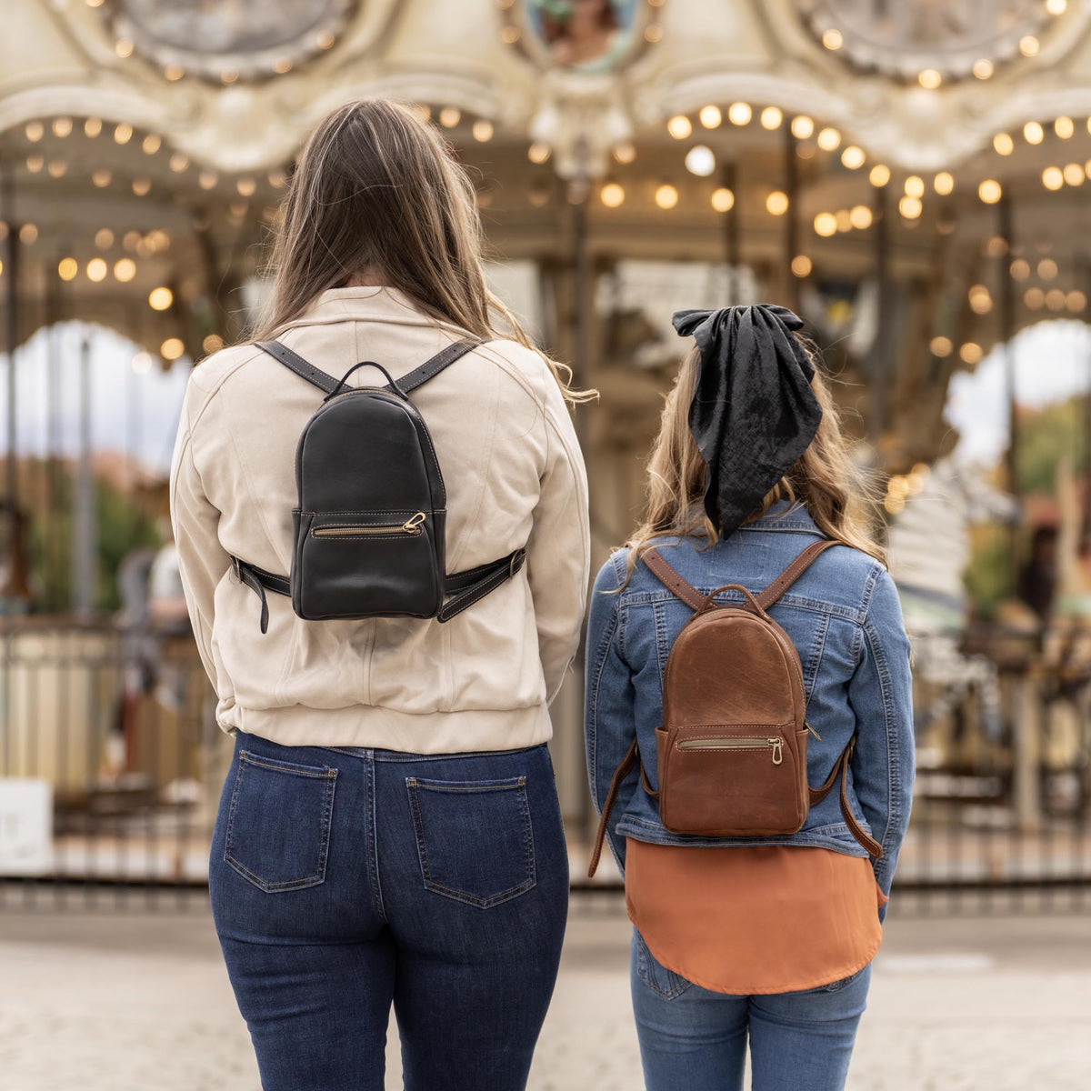 The Mini Della Fine Leather Backpack Purse - Holtz Leather