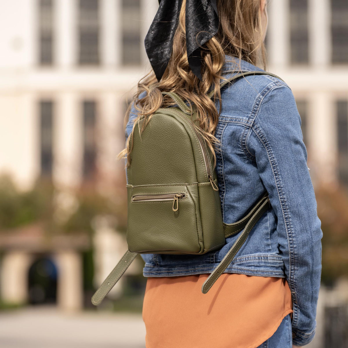 The Mini Della Fine Leather Backpack Purse - Holtz Leather