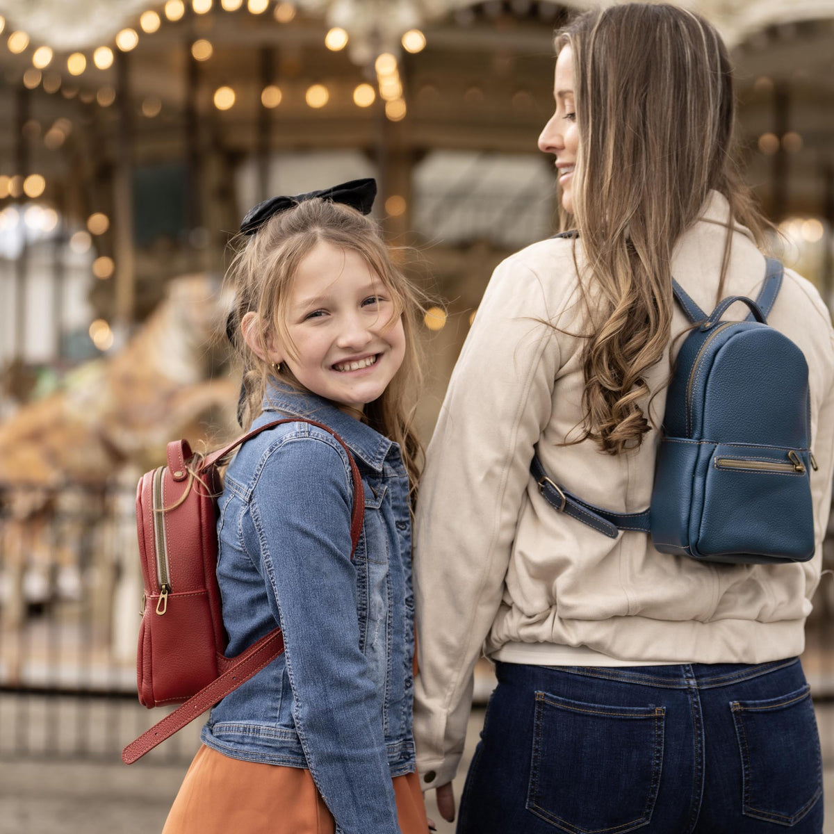 The Mini Della Fine Leather Backpack Purse - Holtz Leather