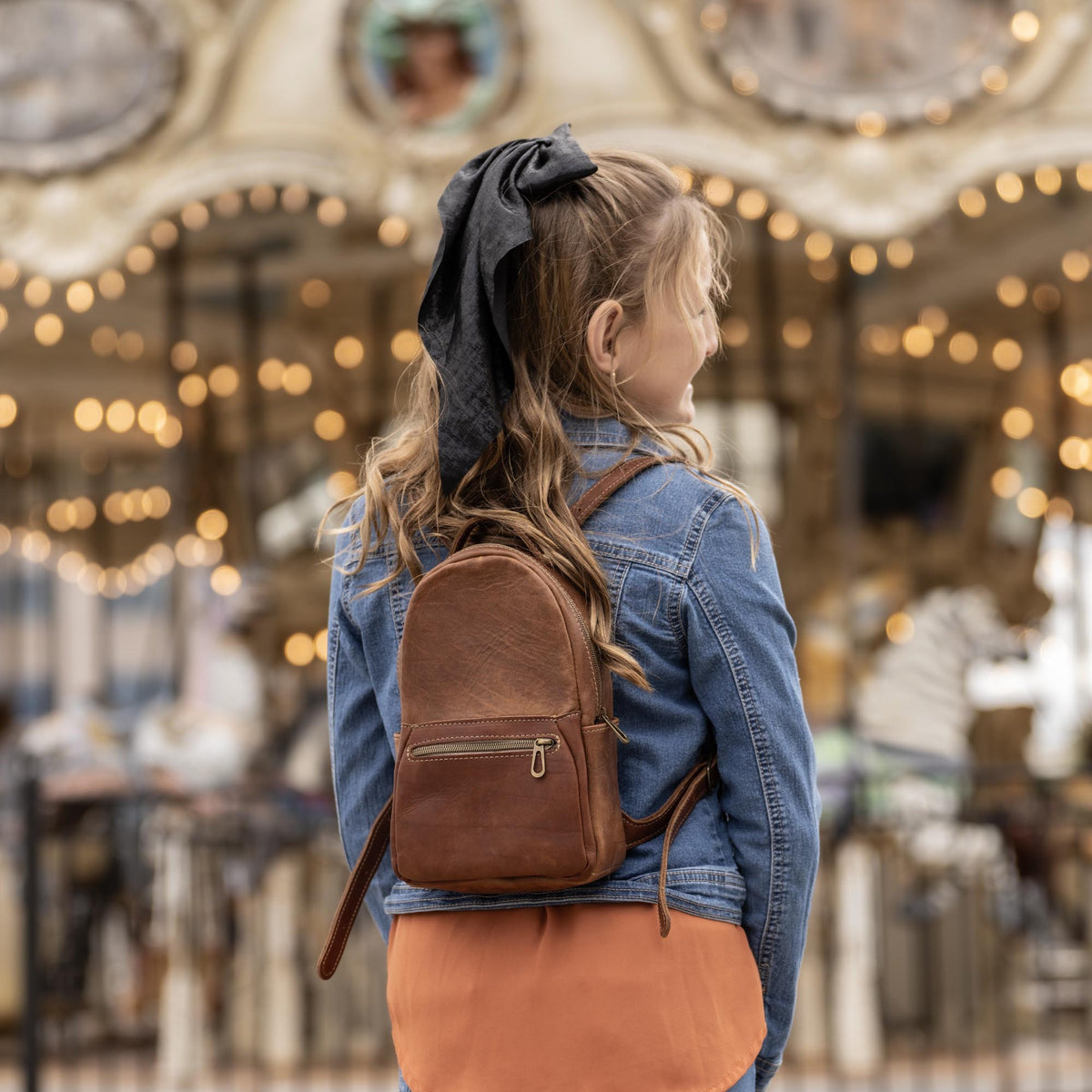 The Mini Della Fine Leather Backpack Purse - Holtz Leather