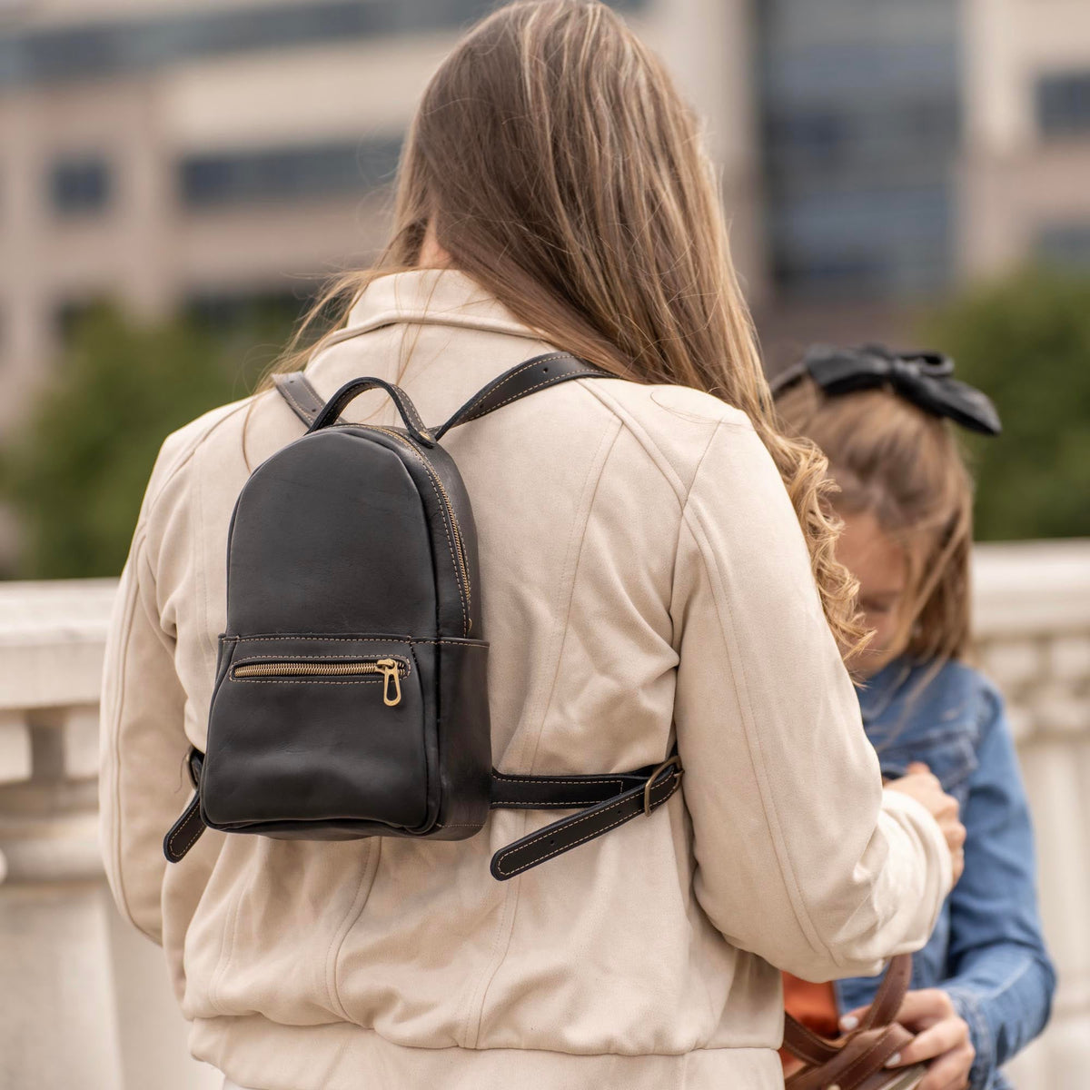The Mini Della Fine Leather Backpack Purse - Holtz Leather