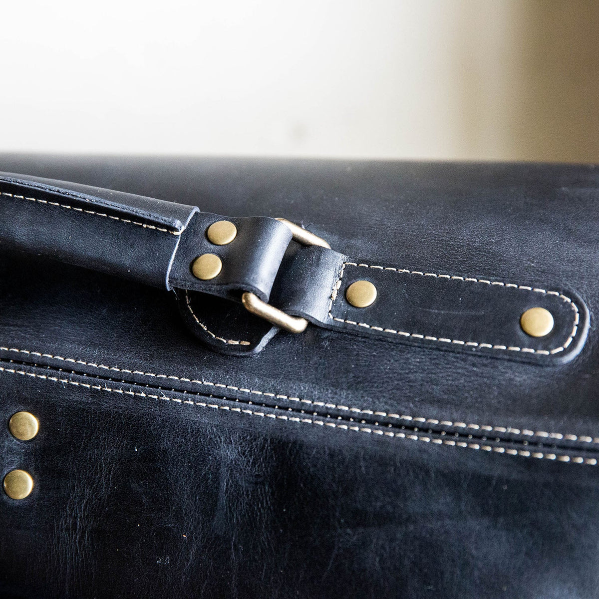 Your Logo + Our Leather - The No. 1860 EXPRESS - Fine Leather Messenger Bag & Briefcase - Custom Logo and Corporate Gifting
