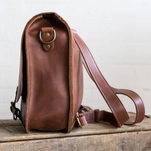 Your Logo + Our Leather - The No. 1860 EXPRESS - Fine Leather Messenger Bag & Briefcase - Custom Logo and Corporate Gifting