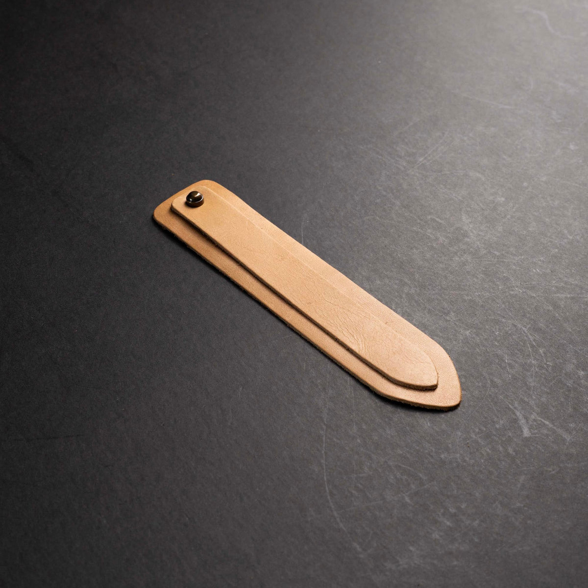 Your Logo + Our Leather - Personalized Fine Leather Double Bookmarks - Custom Logo and Corporate Gifting - Holtz Leather