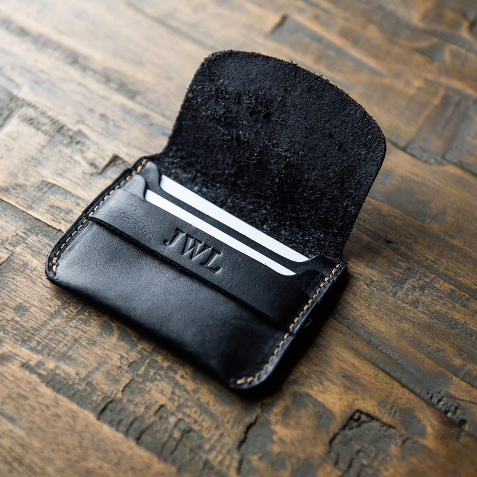No. 3 Babe Ruth – Personalized Leather Front Pocket Wallet - Holtz Leather