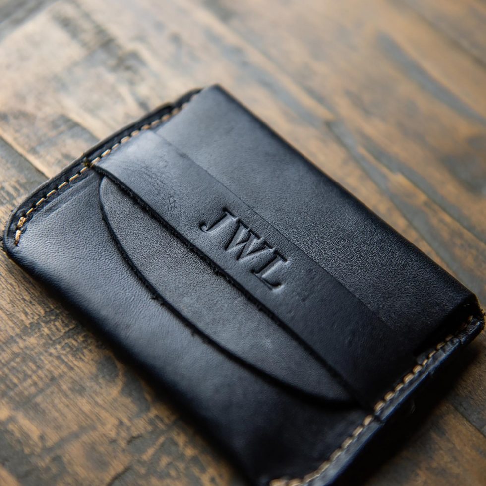 No. 3 Babe Ruth – Personalized Leather Front Pocket Wallet - Holtz Leather