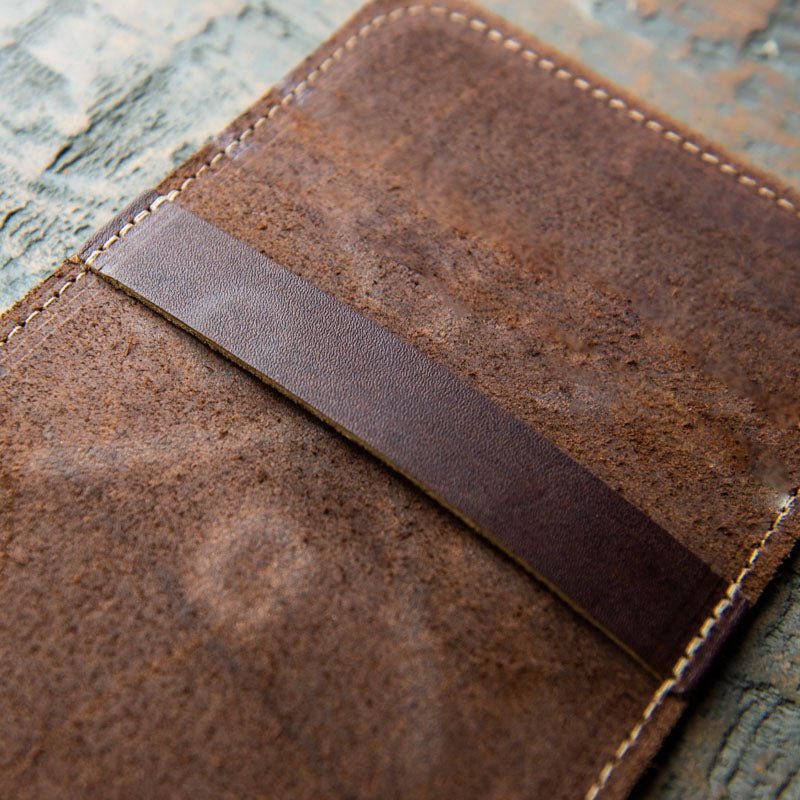 The Back Nine Fine Leather Golf Scorecard Groomsmen Gift With Personalization - Holtz Leather