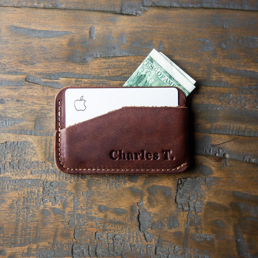 The Charleston Personalized Fine Leather Triple Sleeve Front Pocket Wallet Best Seller - Holtz Leather