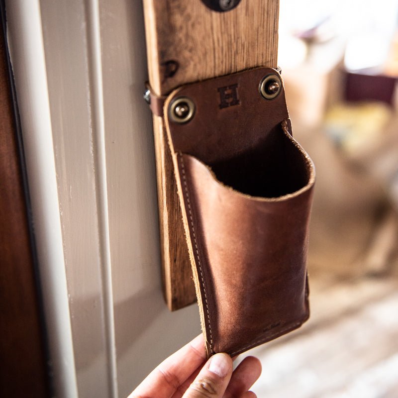 The Craft Beer Club Groomsmen Bottle Opener Personalized Gift With Cap Catch - Holtz Leather