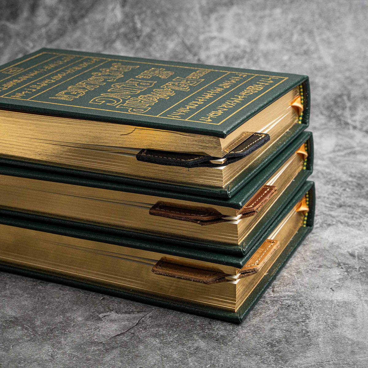 The Inkling Personalized Fine Leather Corner Bookmark - Holtz Leather
