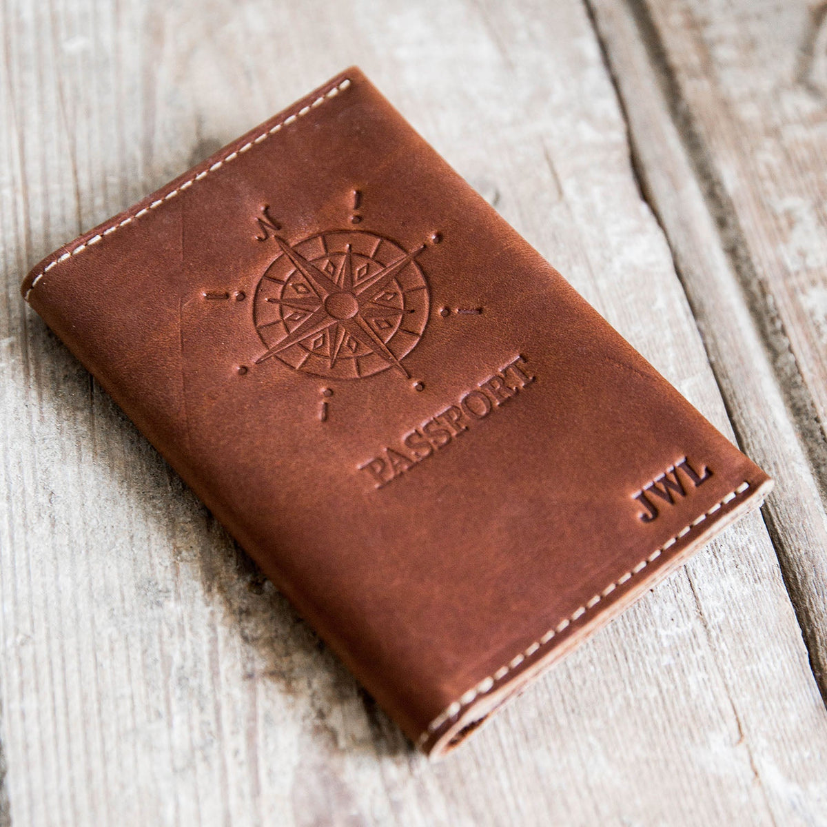 The Pioneer Fine Leather Passport Wallet Passport Cover - Holtz Leather