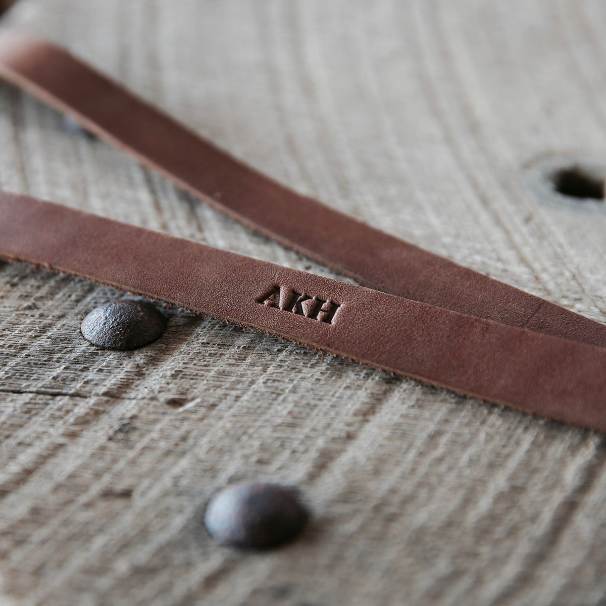 The Producer – Personalized Fine Leather Lanyard – With Swivel Clip - Holtz Leather