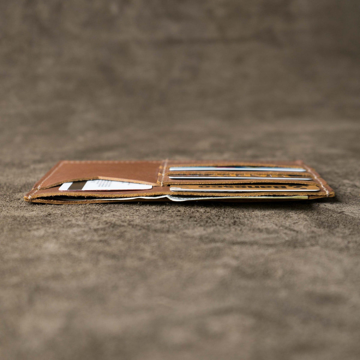 Your Logo + Our Leather - Fine Leather Insert Wallet for Purse or Handbag - Custom Logo and Corporate Gifting - Holtz Leather