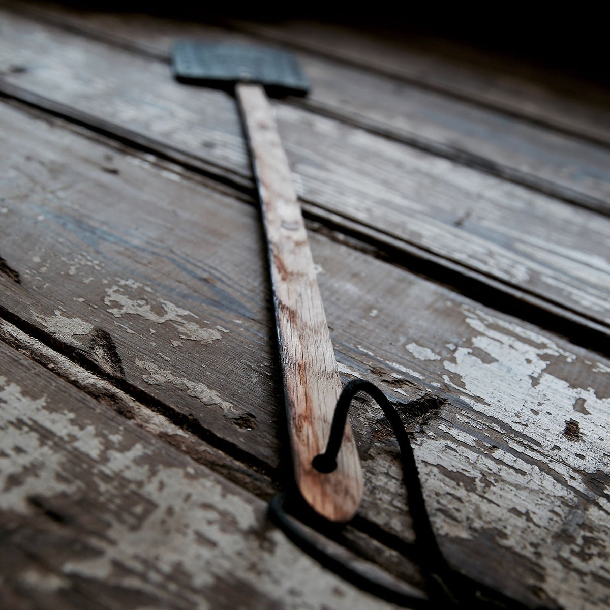 Your Logo + Our Leather - The Front Porch Flyswatter - Custom Logo and Corporate Gifting - Holtz Leather