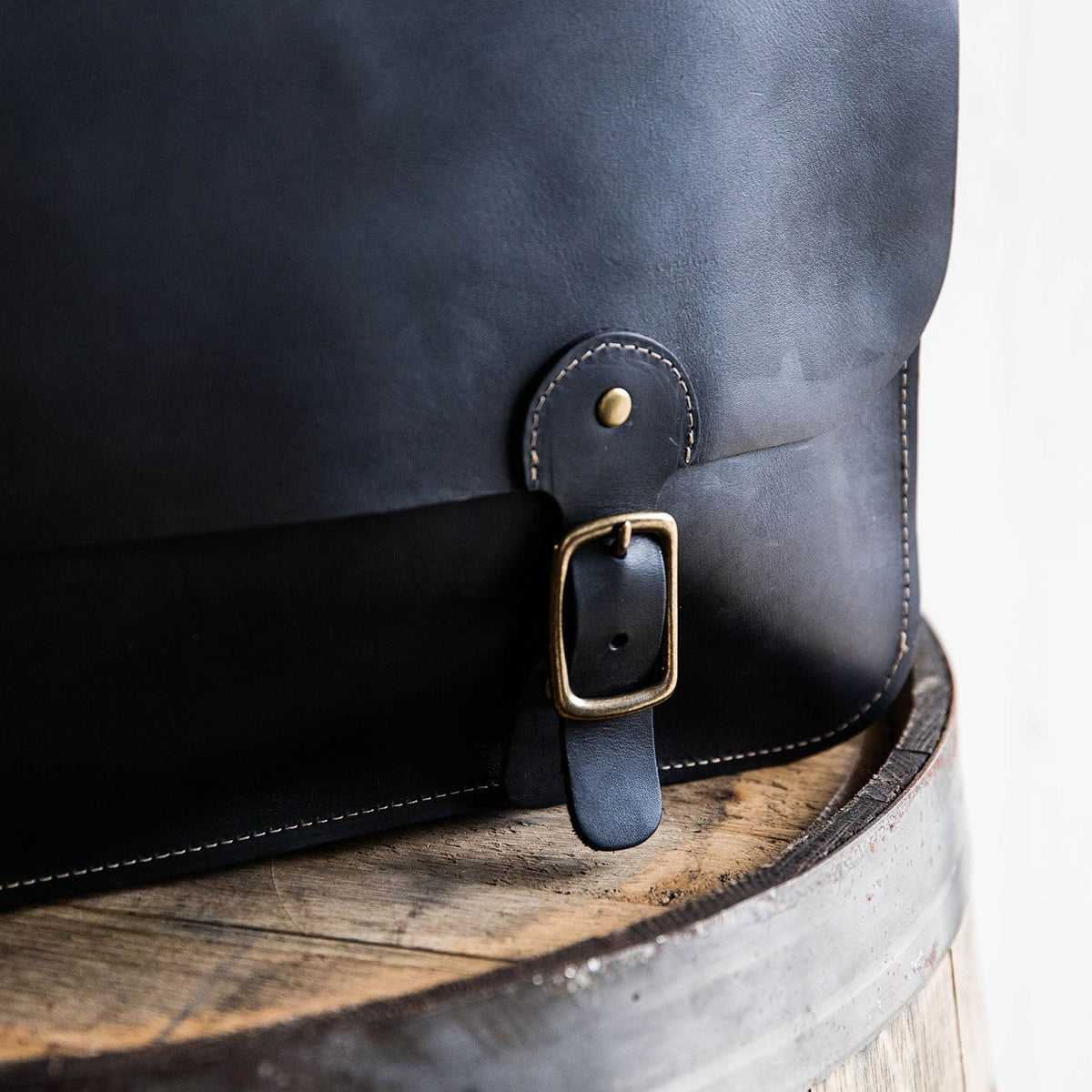 Your Logo + Our Leather - The No. 1860 EXPRESS - Fine Leather Messenger Bag & Briefcase - Custom Logo and Corporate Gifting - Holtz Leather